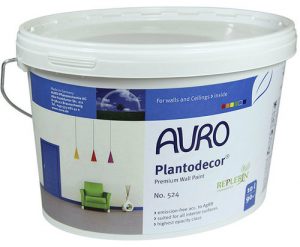 Plantodecor, pintura fabricada por Auro por uno de los mayores Fabricantes de Pinturas Ecológicas