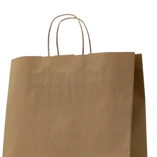 Bolsas de papel (desechables) o de tela (lavables y reutilizables)
