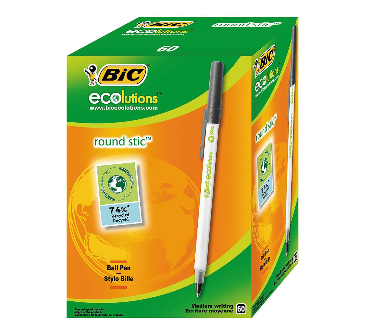 Bolígrafos ecológicos reciclados bic