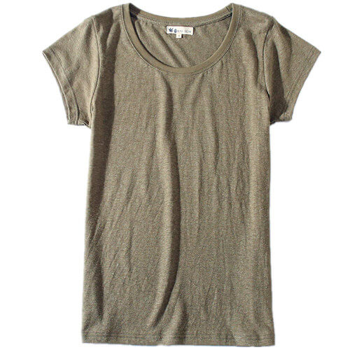 Camiseta básica de algodón orgánico y cáñamo sostenible - Fieito