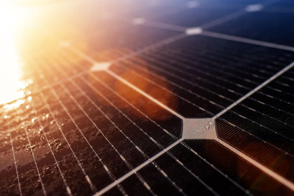 panel fotovoltaico para captar y almacenar energía solar